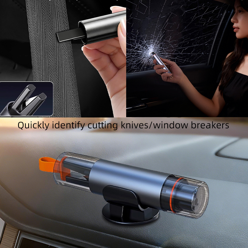 2-in-1 Car Safety Hammer Emerg - Rescue Rope Throw recension och pris