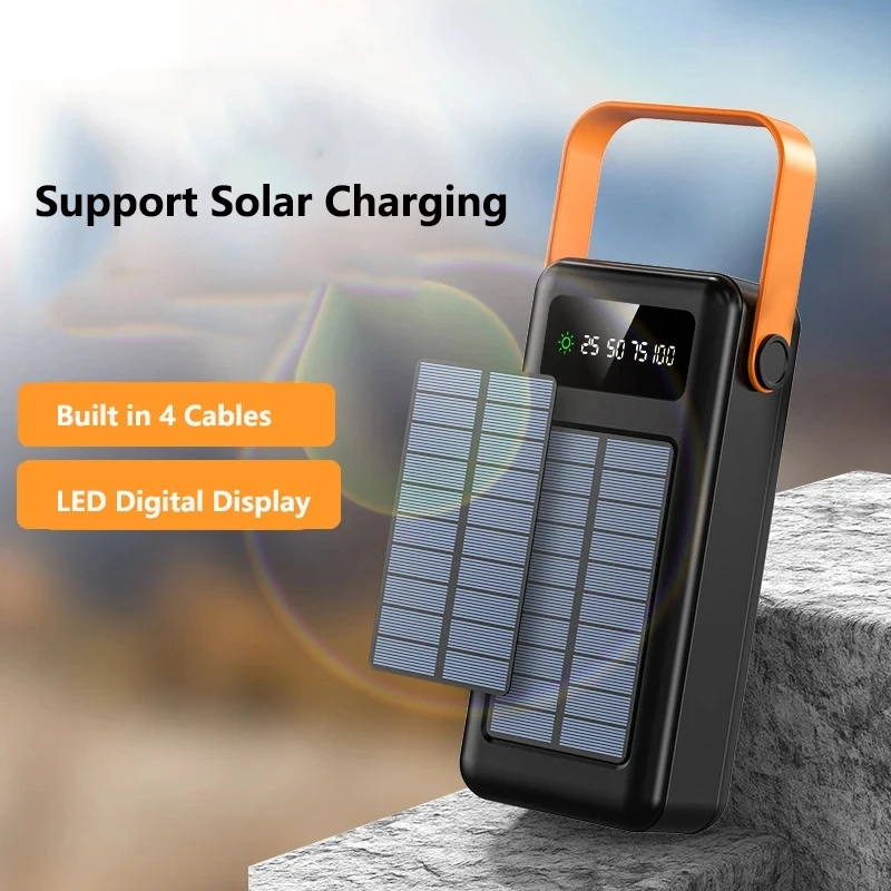 100000mAh Power Bank Portable  - Solar Emergency Charger recension och pris