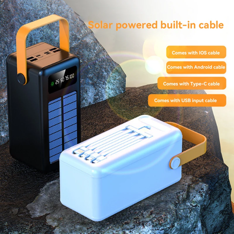 100000mAh Power Bank Portable  - Solar Emergency Charger recension och pris