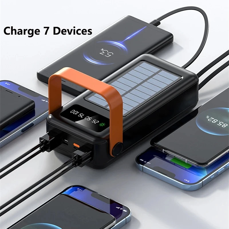 100000mAh Power Bank Portable  - Solar Emergency Charger recension och pris