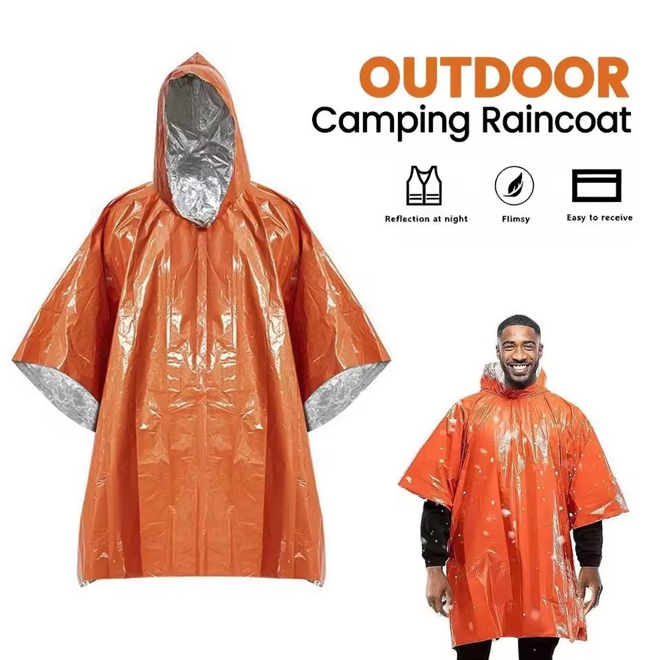 1Pc/2Pcs Emergency Rain Poncho - Emergency Poncho Rain recension och pris